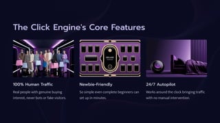 Unlocking-Real-Buyer-Traffic-with-The-Click-Engine | PDF