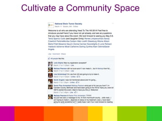 Cultivate a Community Space
 