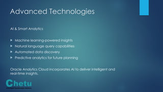 Oracle Analytics Cloud Consulting Services for Advanced Data Insights ...