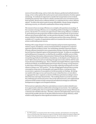 Unlocking Energy Efficiency In The Us Economy | PDF