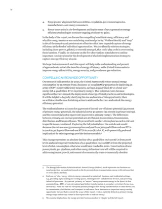 Unlocking Energy Efficiency In The Us Economy | PDF