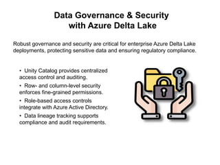 Unlocking Enterprise Data Potential_ Azure Delta Lake & Databricks Best ...
