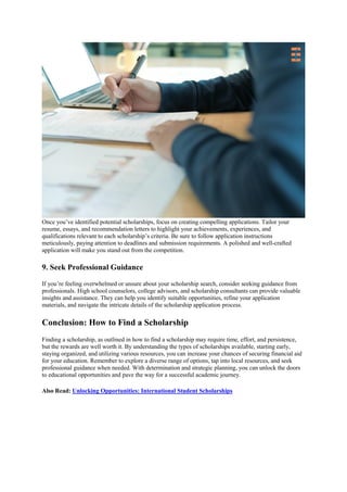 Unlocking Opportunities: A Comprehensive Guide on How to Find a ...
