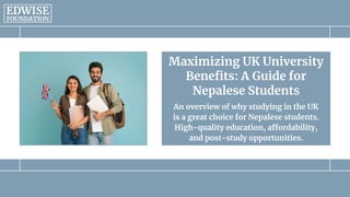 Unlocking Opportunities: A Guide for Nepalese Students to Study in the ...