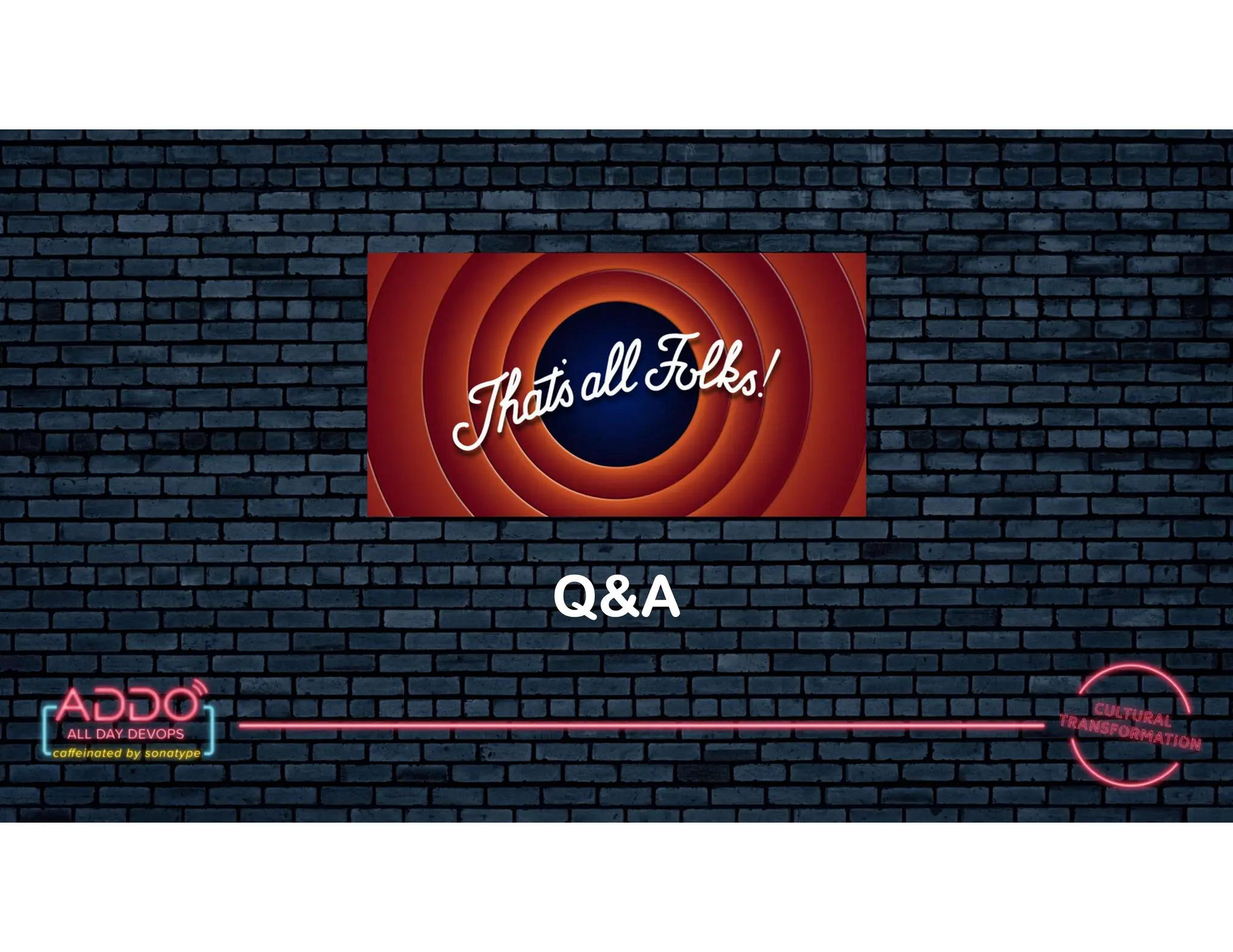 T R A C K : C U LT U R A L T R A N S F O R M AT I O N
Q&A
 