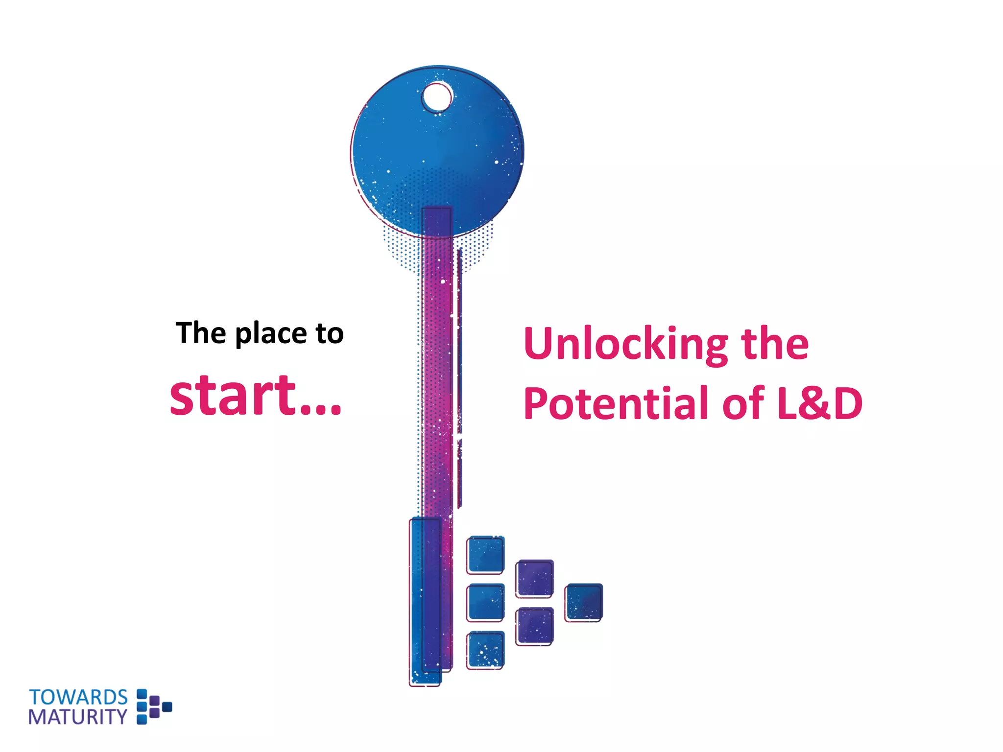 Unlocking the
Potential of L&D
The place to
start…
 