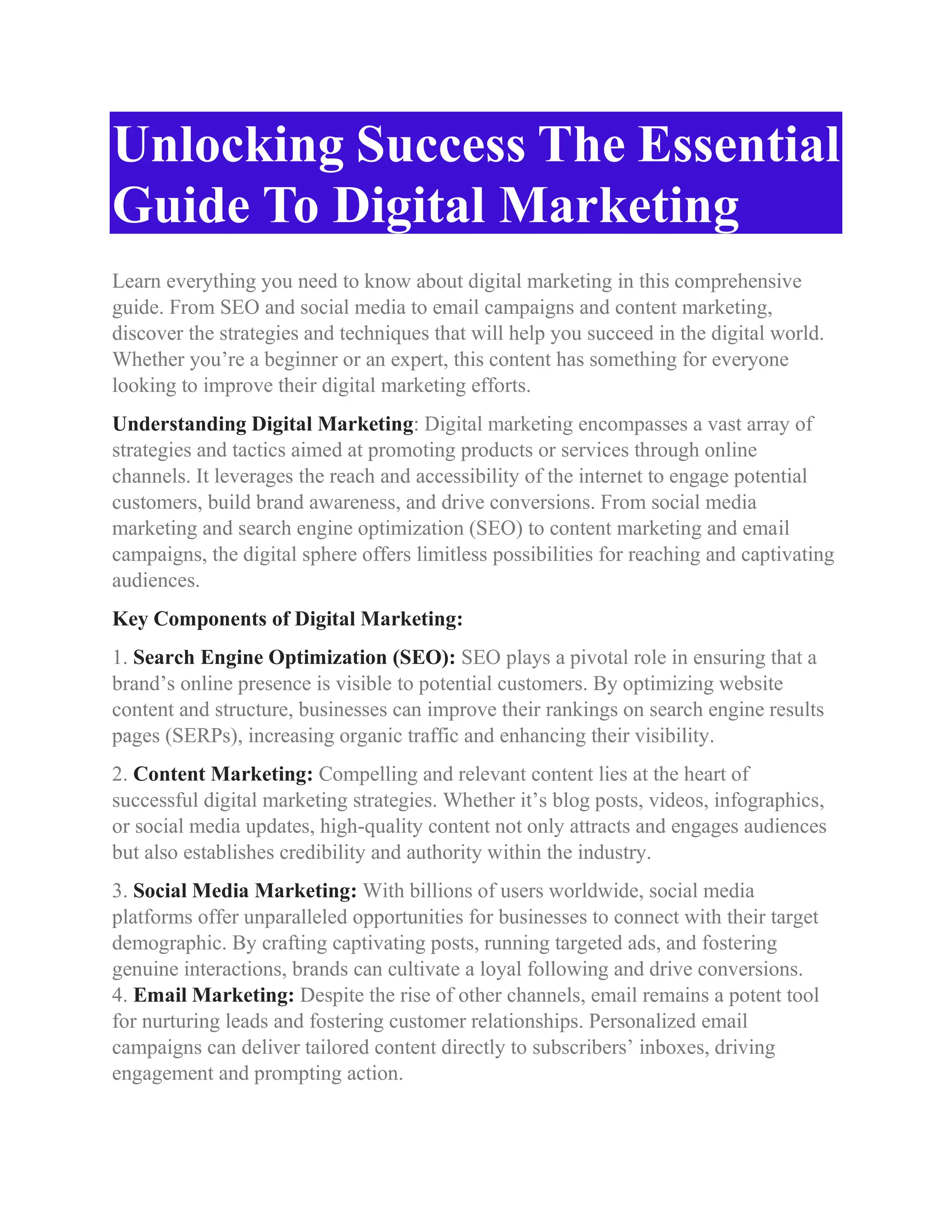 Unlocking Success The Essential Guide To Digital Marketing.pdf