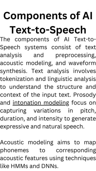 Unlocking the Power of AI Text-to-Speech | PDF