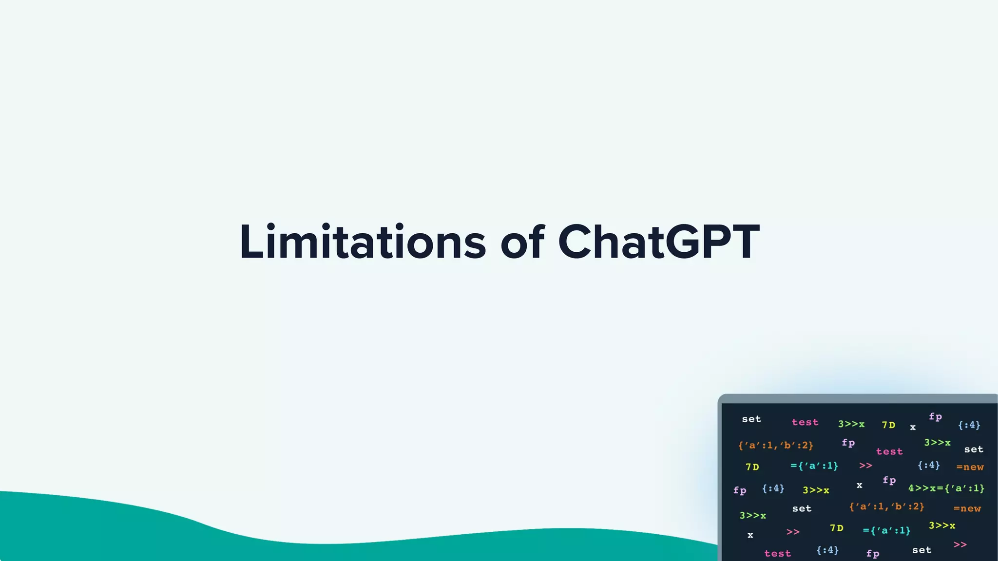 Limitations of ChatGPT
 