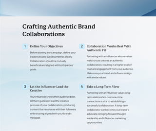 Collaborative Authentic Unlocking the Power of Influencer Marketing: Strategies for Authentic ...
