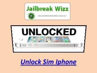 Unlock sim iphone
