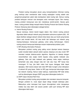 Teknologi Jaringan Berbasis Luas (WAN) | PDF