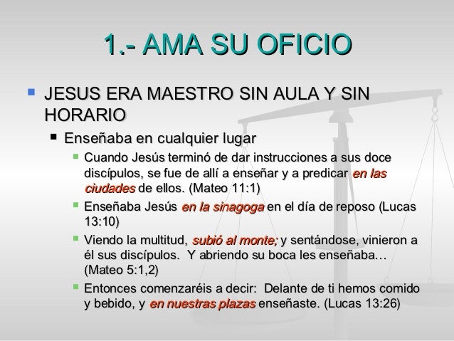Resultado de imagen para LAS 7 CUALIDADES DE UN GRAN MAESTRO JESUS
