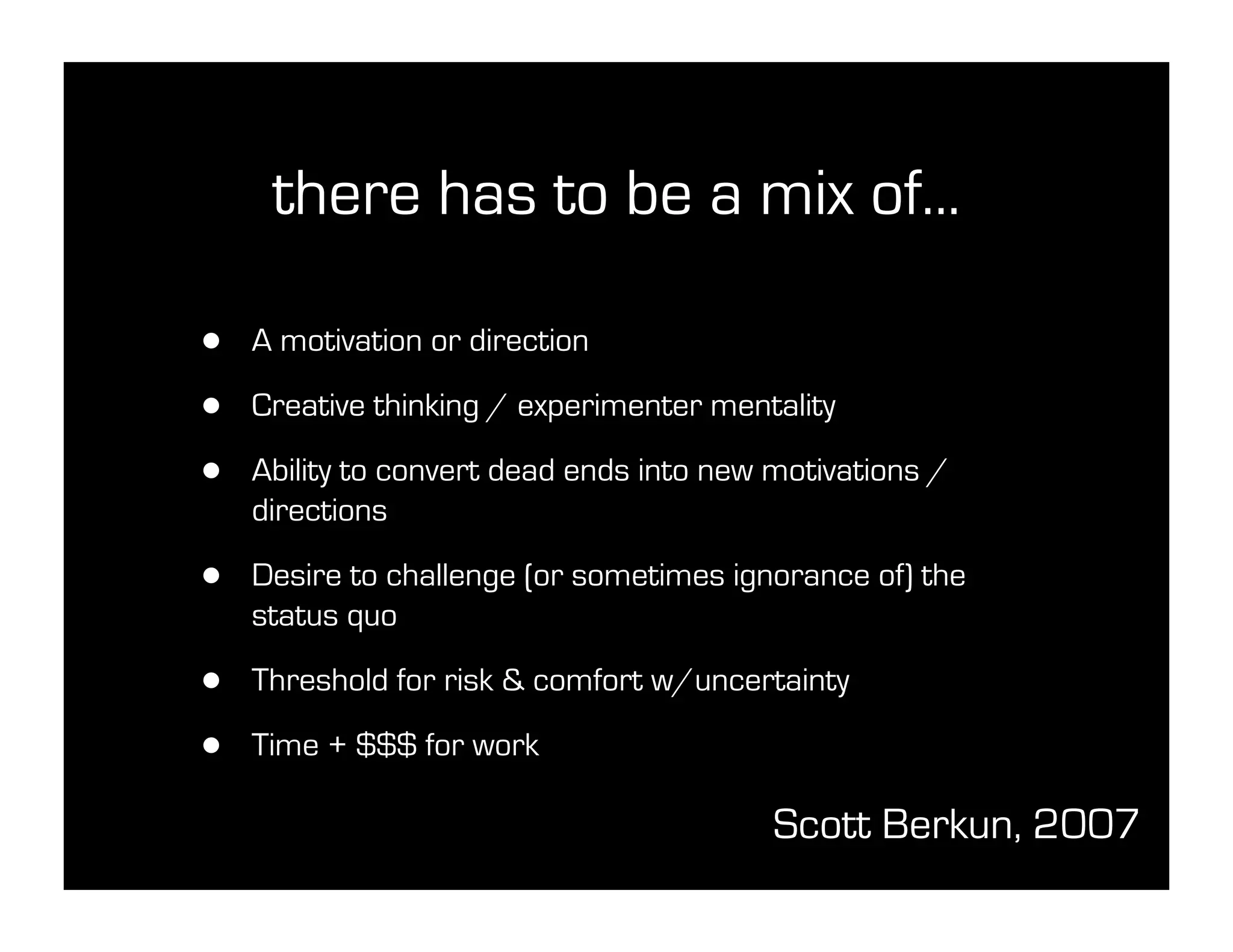 Unmanaging: Unleashing the Creative Beast