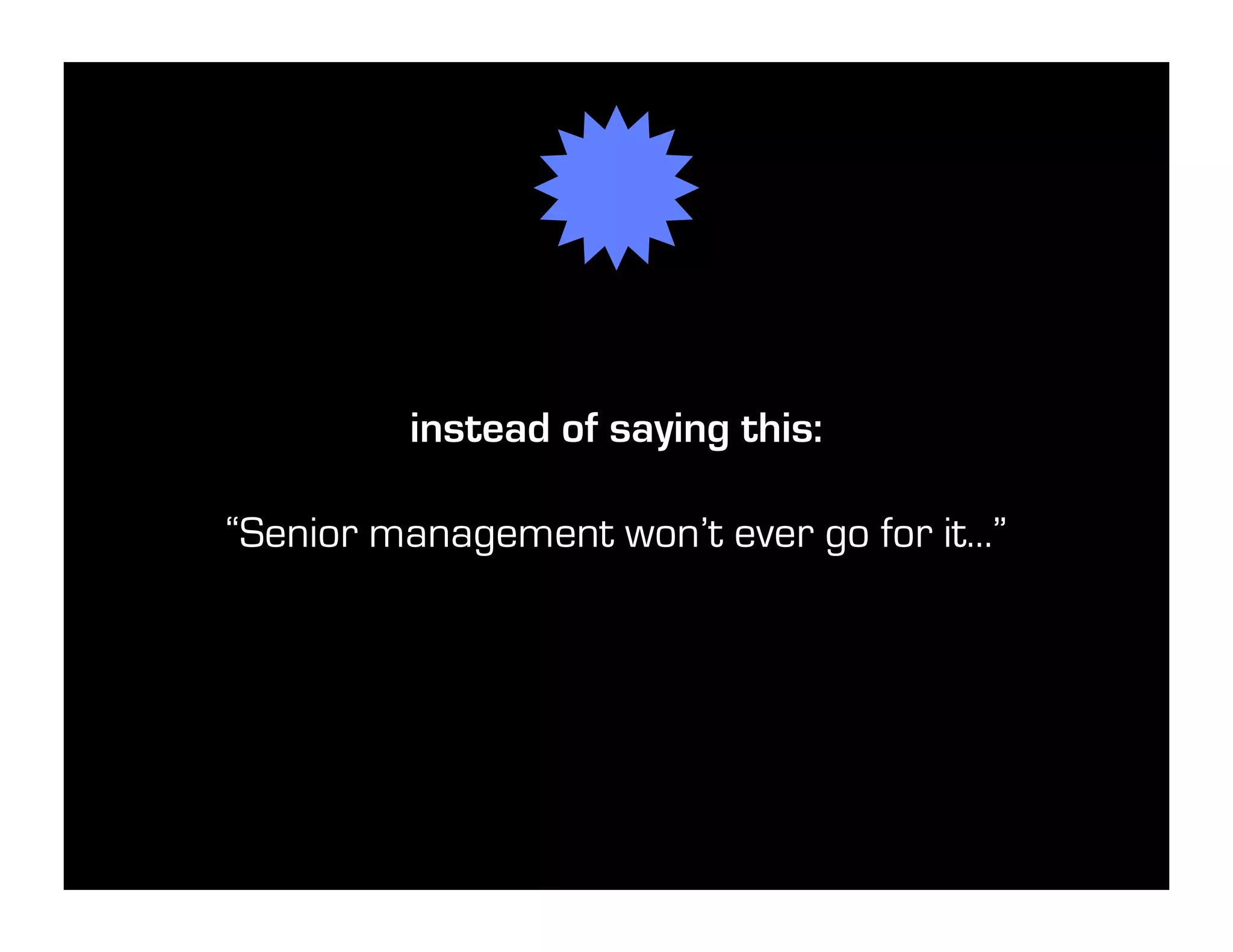 Unmanaging: Unleashing the Creative Beast