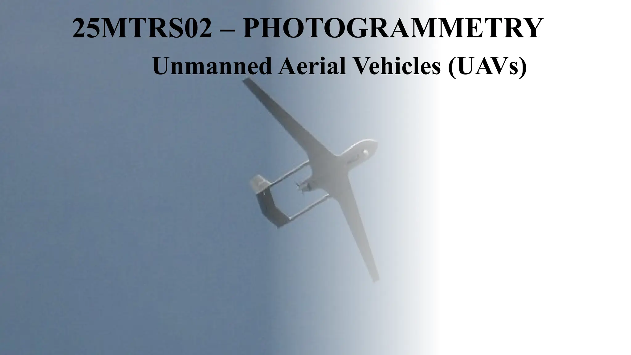 Unmanned Aerial Vehicles (UAVs) Types and Applications in Remote ...