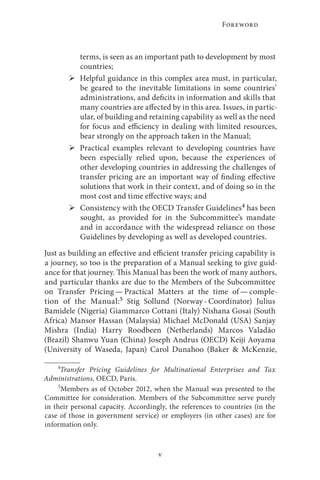 Partic Issue United Nations Practical Manual Transfer Pricing | PDF