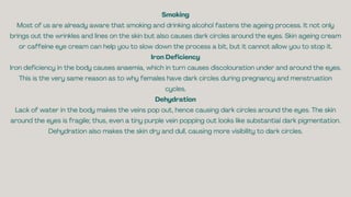 Unmasking Dark Circles: Understanding the Causes | PPTX | Skin and ...