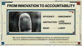 The Invisible Labour Behind the Artificial Intelligence Myth | PDF