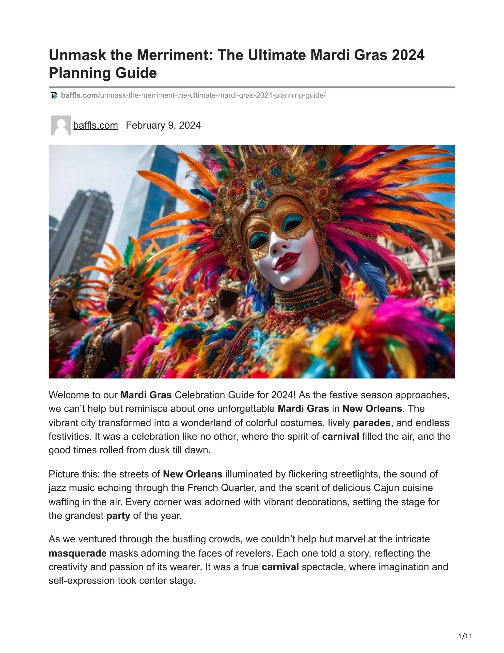 ultimate mardi gras