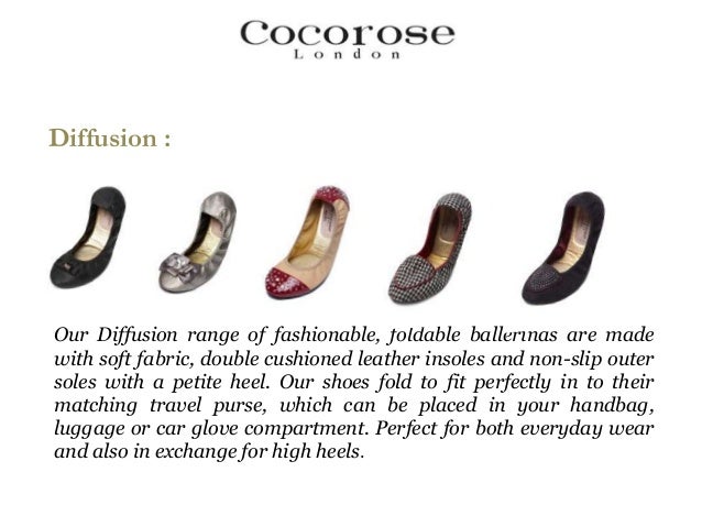 cocorose foldable ballet pumps