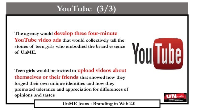 unme jeans branding in web 2 0 Case 6 discussion: unme jeans - cohort a due oct 17, 2016 by and read the case, unme jeans: branding in web 20 by thomas steenburgh and jill avery. unme jeans branding in web 2 0 Case 6 discussion: unme jeans - cohort a due oct 17, 2016 by and read the case, unme jeans: branding in web 20 by thomas steenburgh and jill avery.