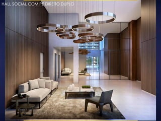 HALL SOCIAL COM PÉ DIREITO DUPLO 
 