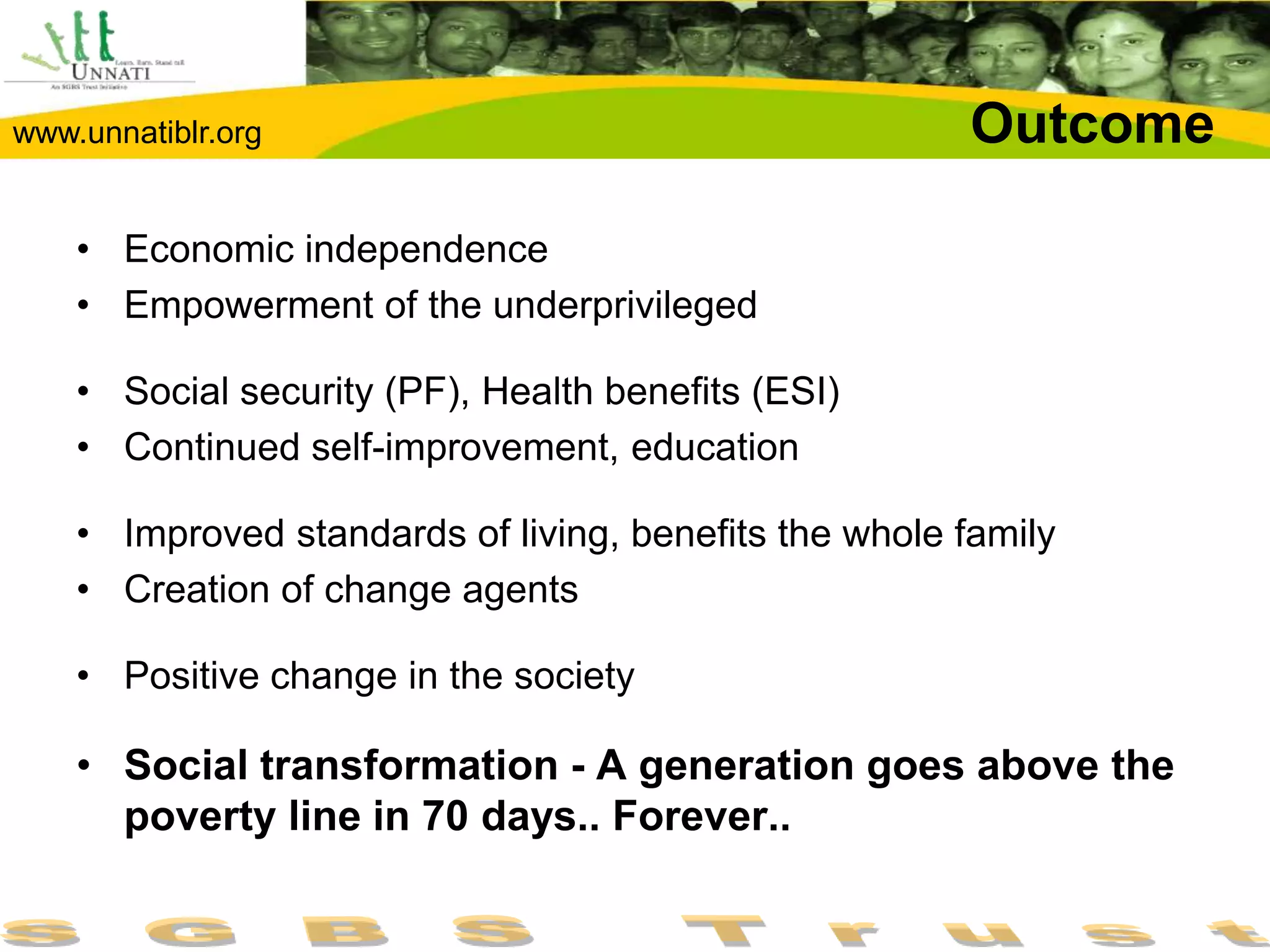 Unnati presentation | PPTX