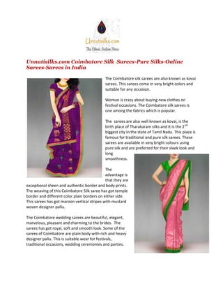Siddharth Silk Mills Kumbakonam Zari Vol 2 Cotton Base Pretty Look Casual  Sarees Collection