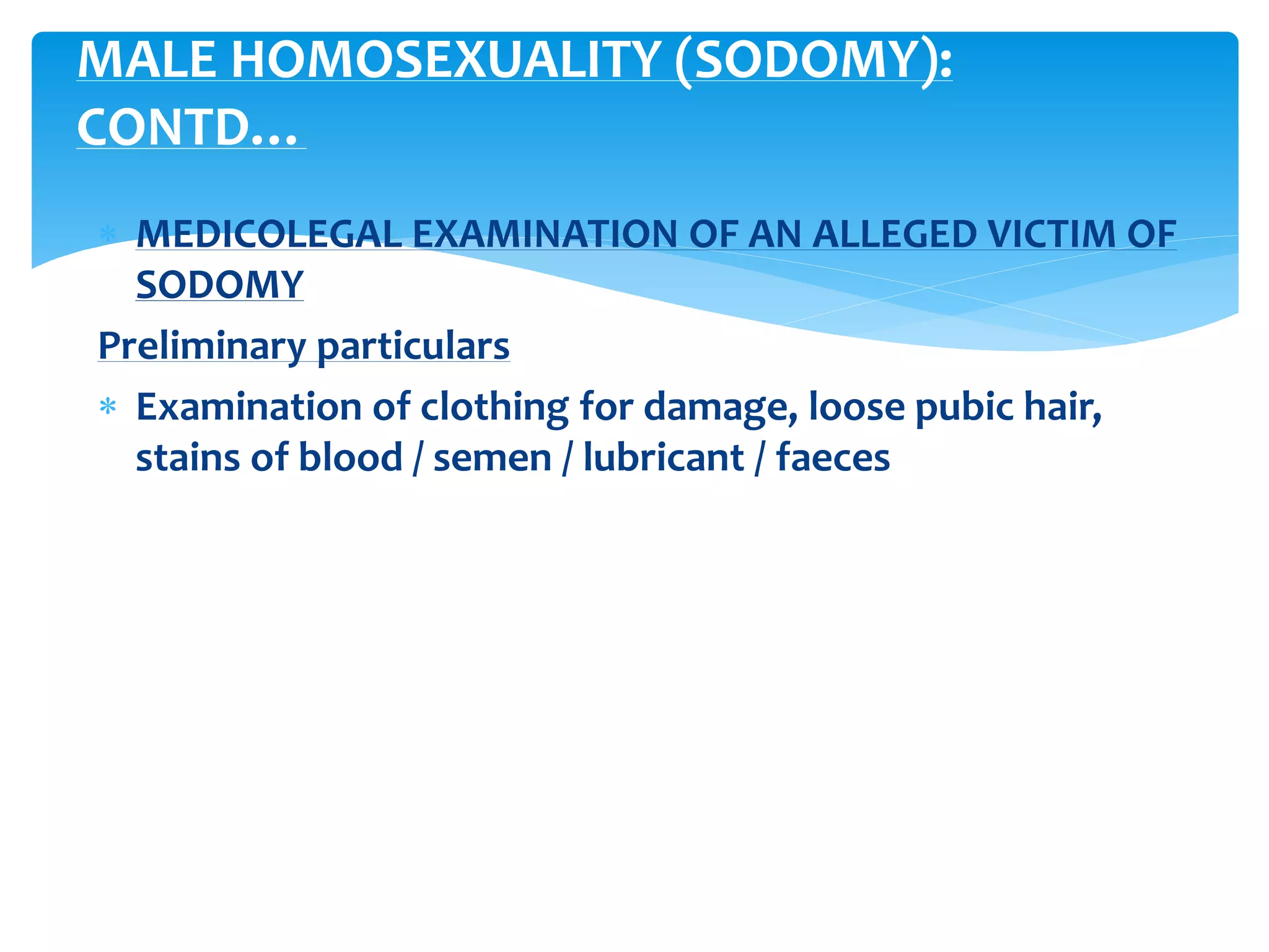 Unnatural sexual offences and paraphilias | PPTX