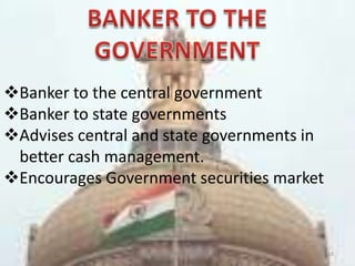 RBI can issue currency of  any denomination    2,5,10,20,50,100,500,1000,5000,and10000.      (Denomination of 5000&10000 are not issued at present)RESERVE BANK OF INDIAIt provides exchange facility 