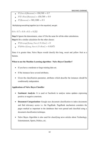 machine learning | PDF