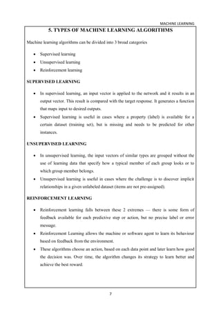 machine learning | PDF