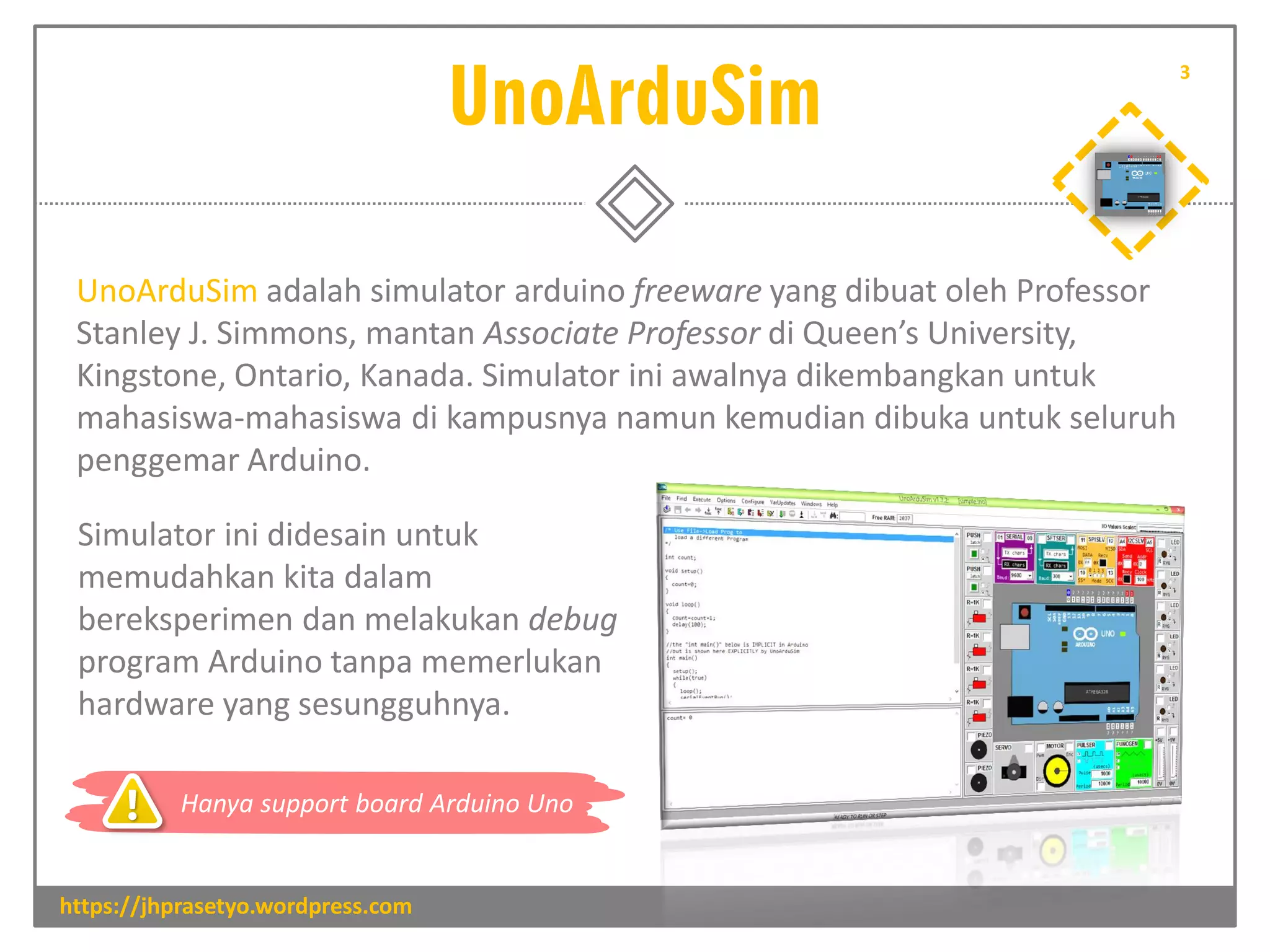Referensi Cepat UnoArduSim | PDF
