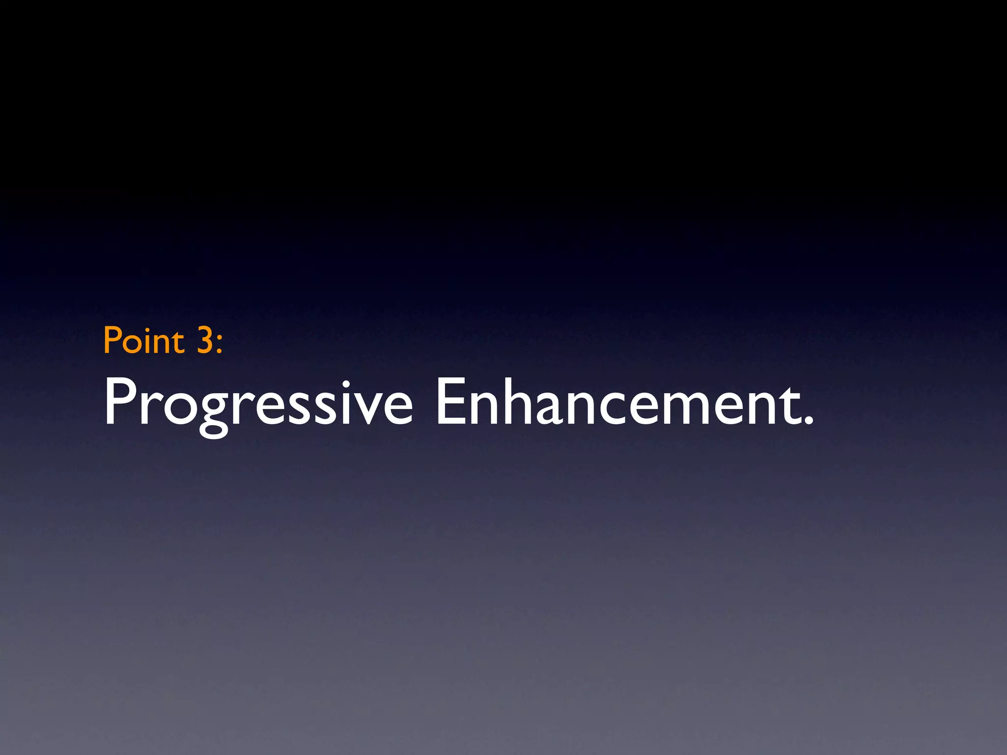 Unobtrusive JavaScript