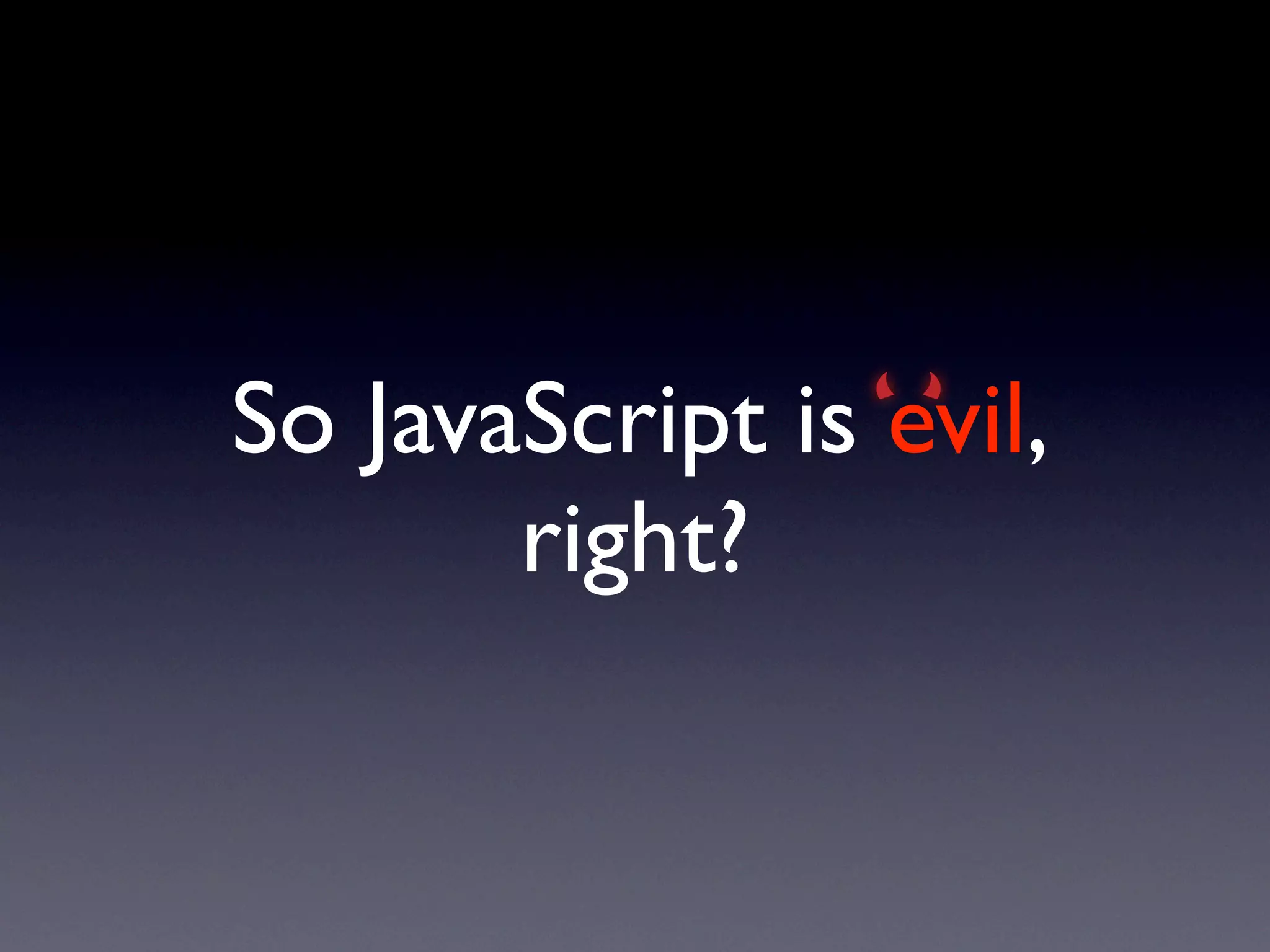 Unobtrusive JavaScript