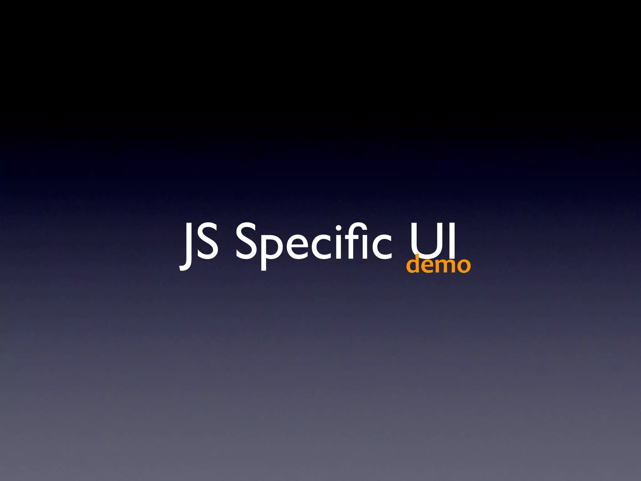 Unobtrusive JavaScript