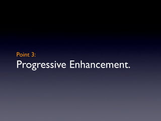 Unobtrusive JavaScript