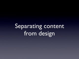 Unobtrusive JavaScript