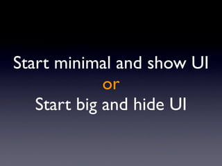 Unobtrusive JavaScript