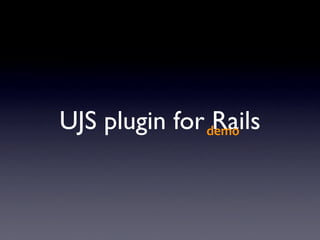 Unobtrusive JavaScript