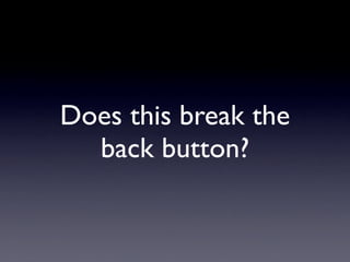 Unobtrusive JavaScript