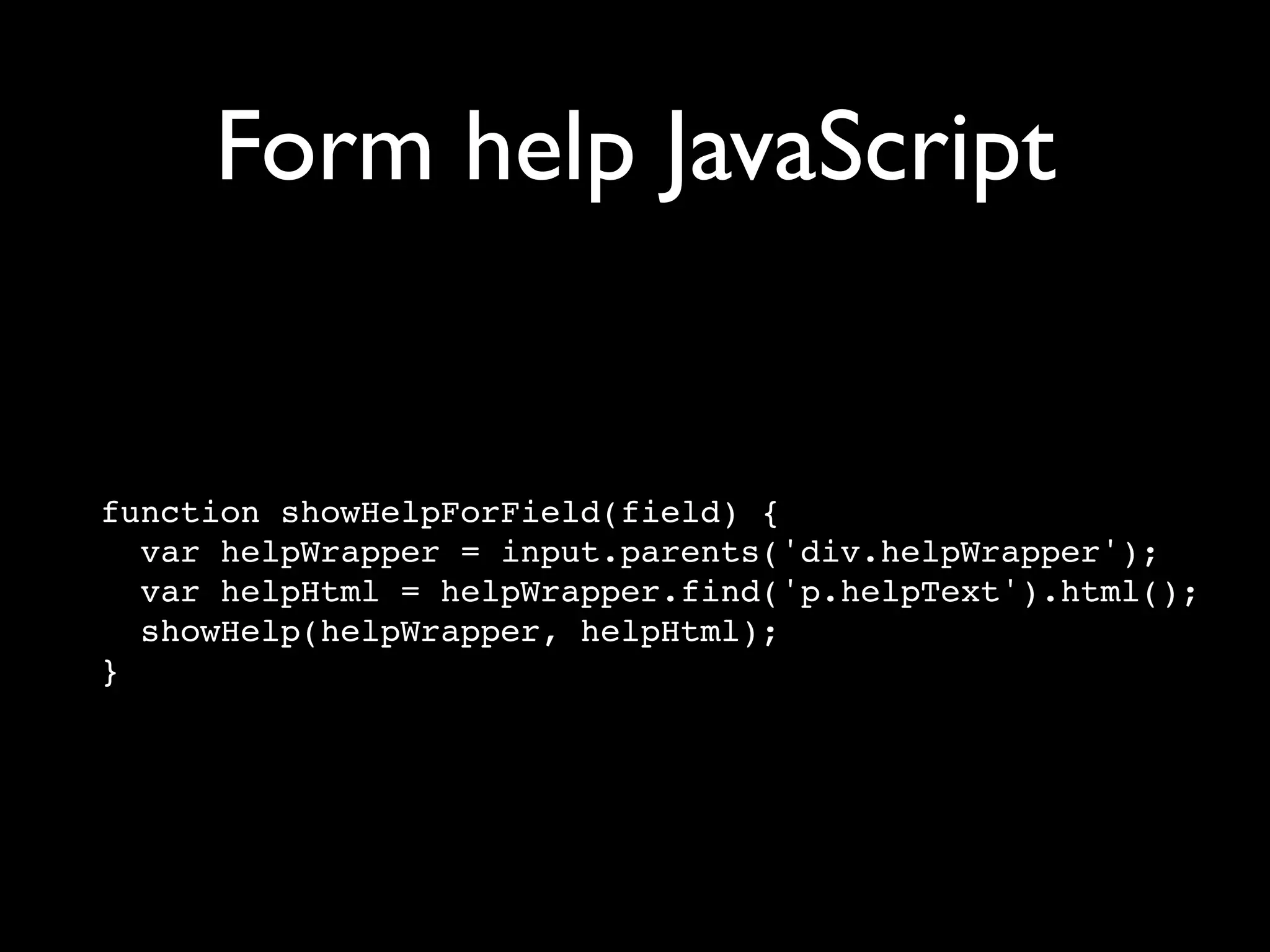 Unobtrusive JavaScript with jQuery