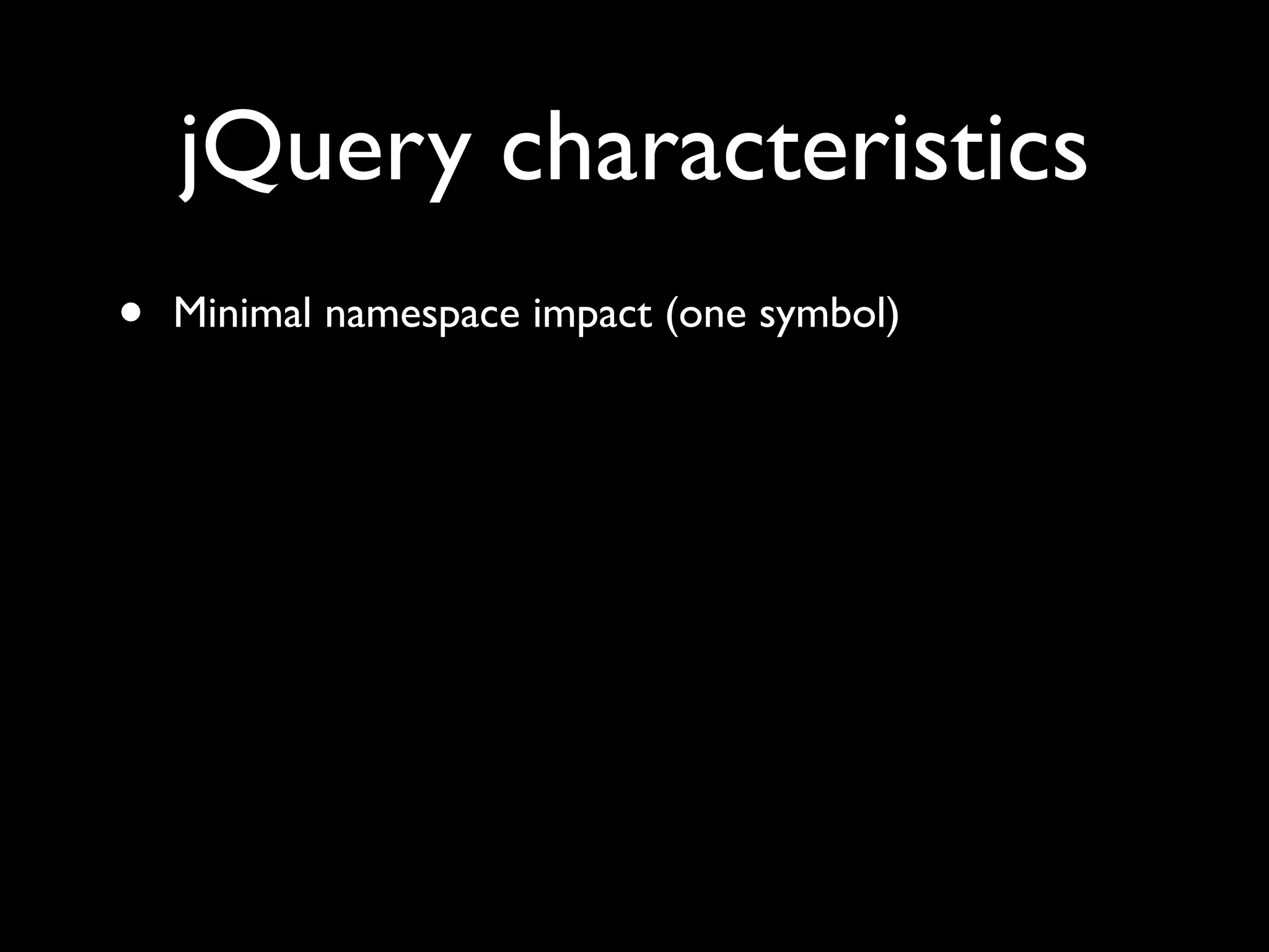 Unobtrusive JavaScript with jQuery