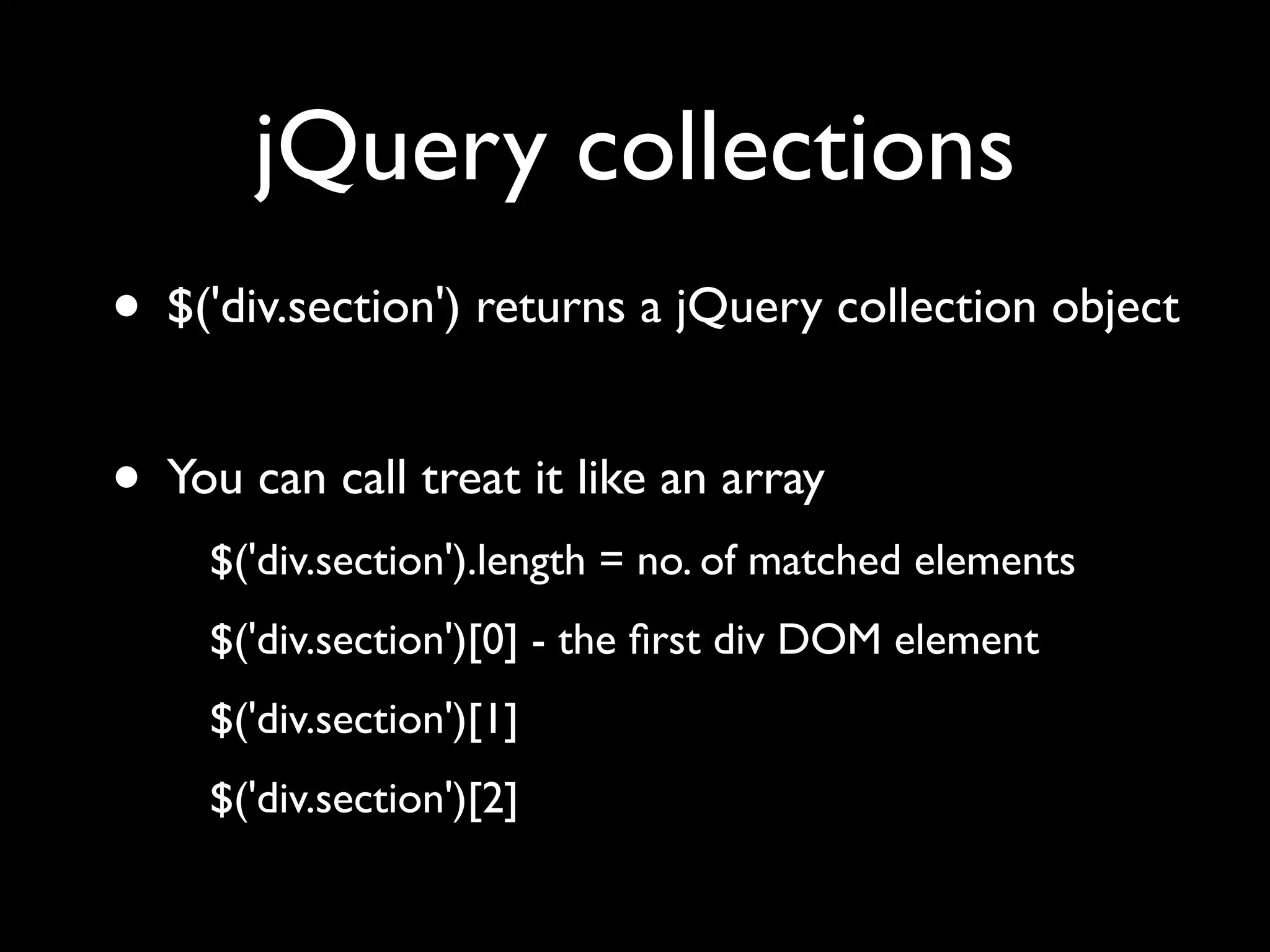 Unobtrusive JavaScript with jQuery