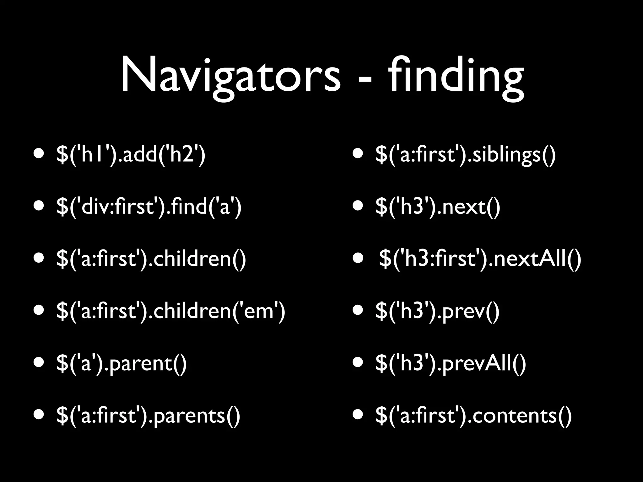 Unobtrusive JavaScript with jQuery