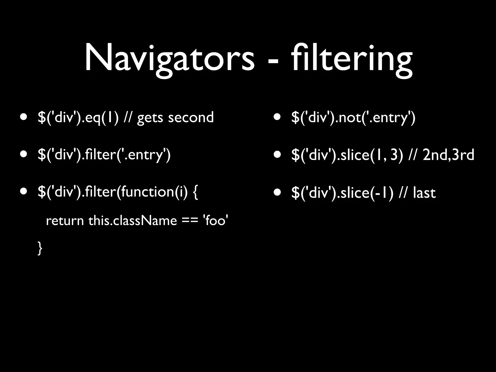 Unobtrusive JavaScript with jQuery
