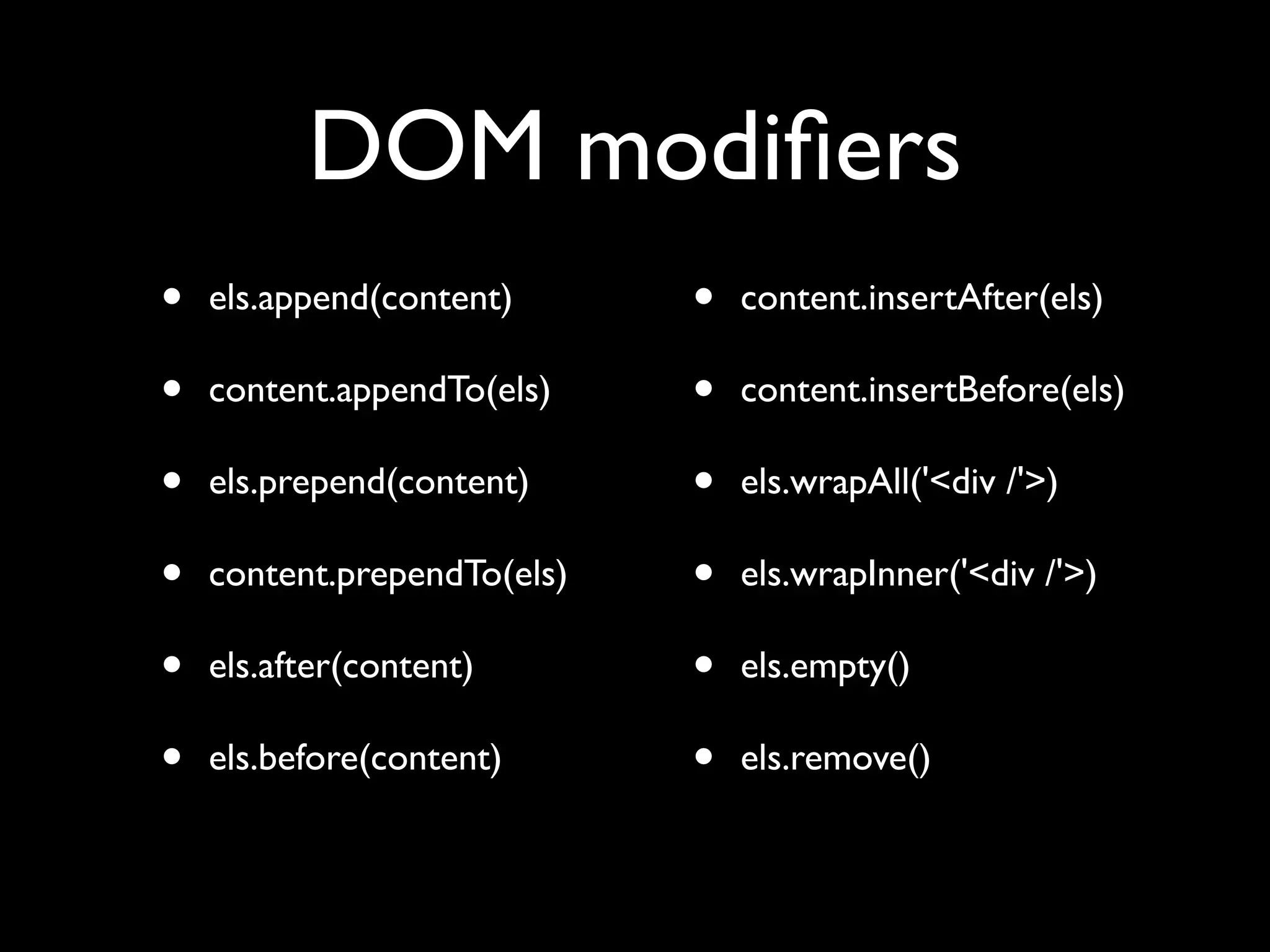 Unobtrusive JavaScript with jQuery