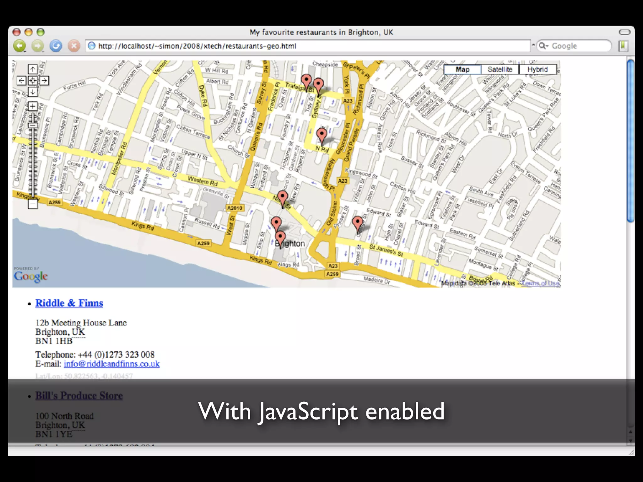Unobtrusive JavaScript with jQuery
