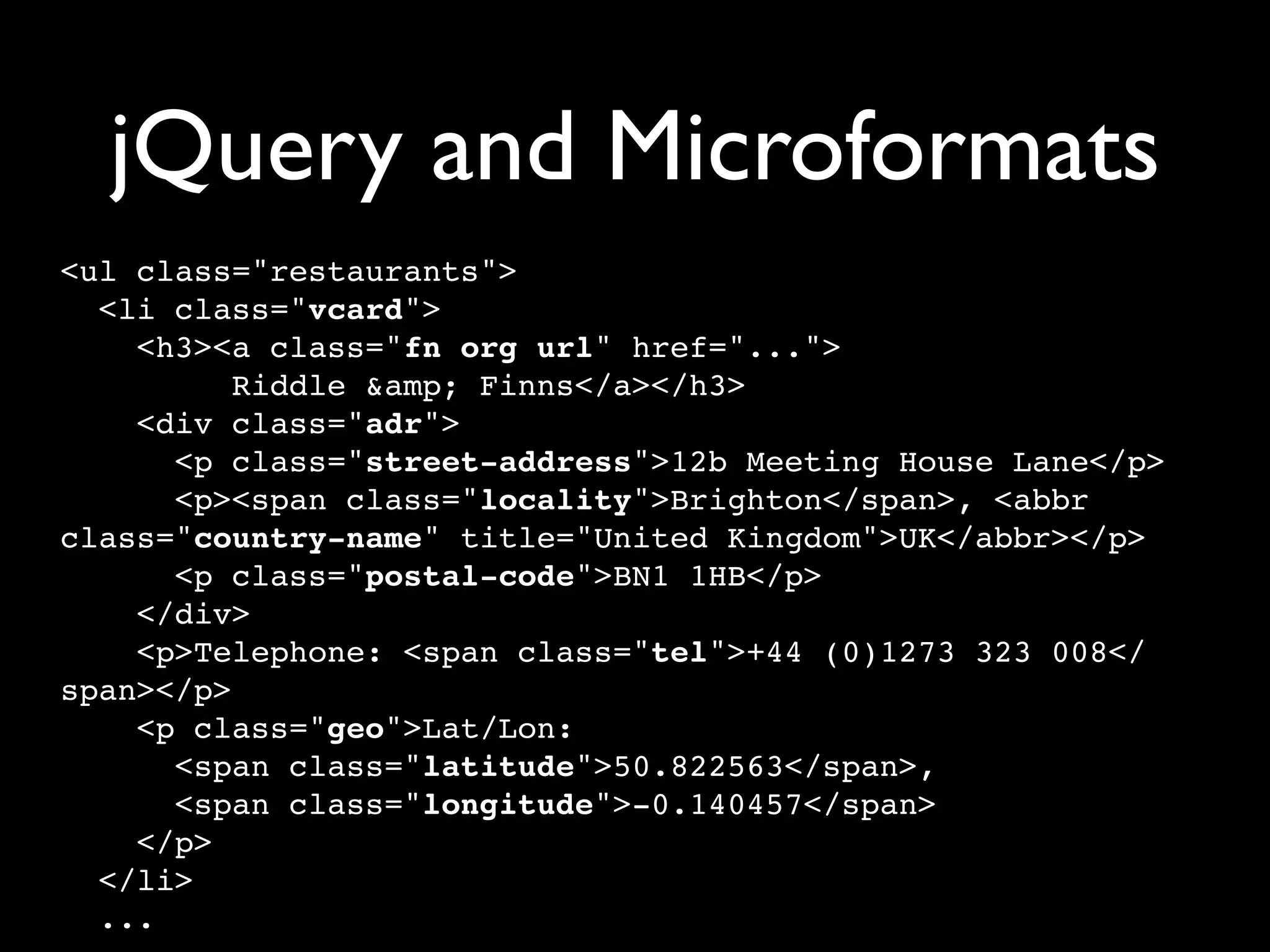 Unobtrusive JavaScript with jQuery